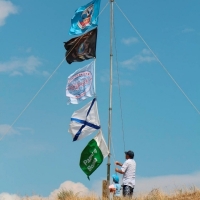 Слёт RCWC-2018. Торжественное поднятие флагов